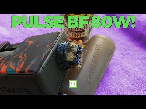 Pulse 80W BF Squonk Mod Review on VapeAM #161