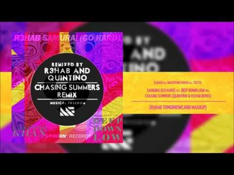 Samurai vs Deep Down Low vs Chasing Summers - R3hab vs Valentino Khan vs Tiesto (R3HAB MASHUP)