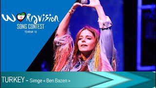 Simge &quot;Ben Bazen&quot; - Turkey - Worldvision Song Contest 18