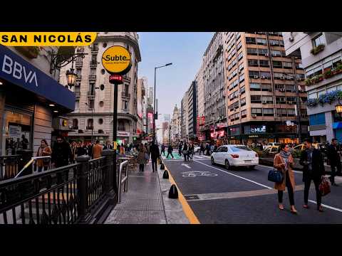 The Hidden Beauty of Downtown Buenos Aires 🇦🇷 | San Nicolás La Belleza Oculta del Centro
