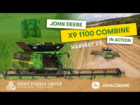 John Deere X9 1100 Combine - In action Harvest 2023