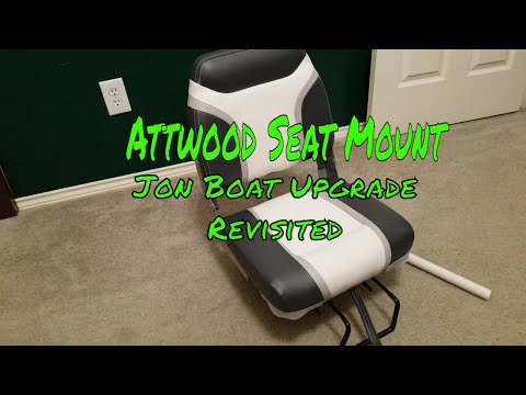 Jon Boat Upgrade | Attwood Seat Mount Revisited