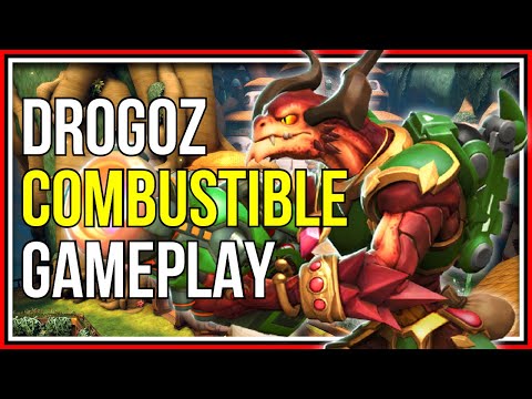 Combustible Drogoz is SO MUCH FUN! - Paladins Drogoz Gameplay