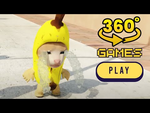 Banana Cat Cry Finding Challenge 360° #3