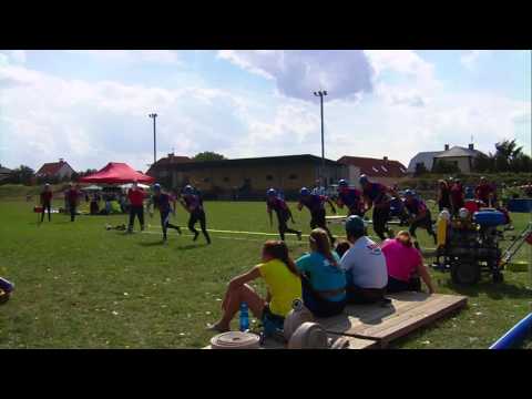 SDH Horní Měcholupy - Požární útok 23.8.2015 - 20,80 - 2.pokus