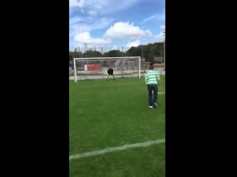 Tosh v Daniel Andersson Helsingborg training groun