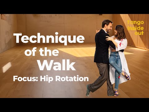 Technique of the Walk: About Hip Rotation, Projection & Close Embrace | Tango Intermediate #dance