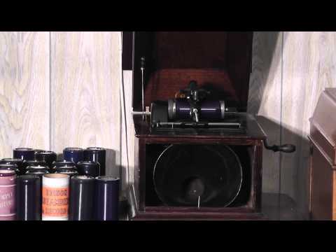 Edison blue amberol cylinder 3798 - I'm Forever Blowing Bubbles by Helen Clark & George Ballard