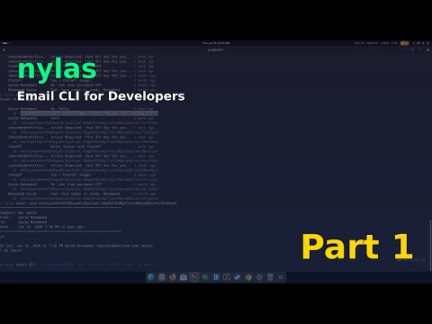 Nylas CLI - Email from Terminal | Part 1: Setup & Authentication
