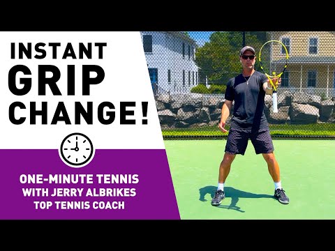 One-Minute Tennis — Ready Position and Grip Change