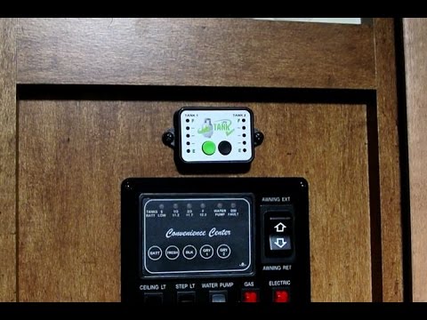 Installing Mopeka's LP Tank Check on my RV.
