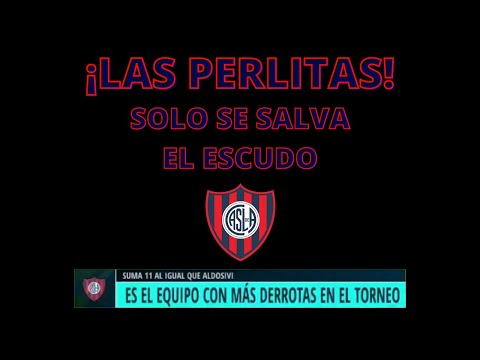 SAN LORENZO: LAS PERLITAS VS GIMNASIA (LP) 0-1