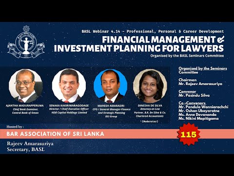 BASL Webinar 4.14 - Financial Management & Investment Planning for Lawyers