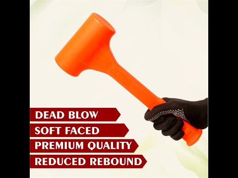 Pu and metal dead blow hammer