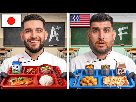 I Tried World's Healthiest vs Unhealthiest School Lunch
