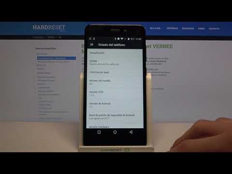 Como ver el IMEI y el número de serie del VERNEE M5