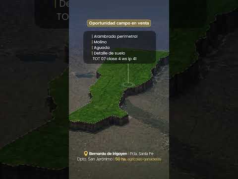 Bdo De Irigoyen - 50 hectáreas #agricultura