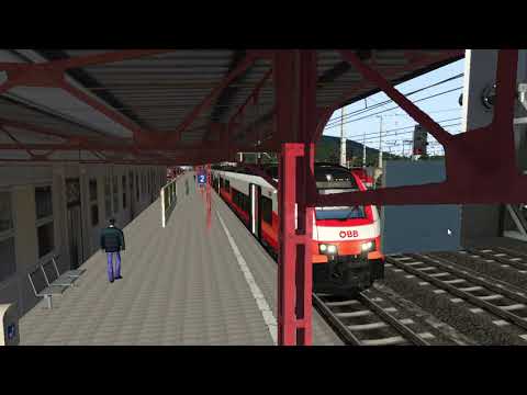 R 3555 Stainach-Irdning nach Selzthal|Ennstalbahn|Train Simulator 2021|virt. Führerstandsmitfahrt