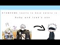 How To Get My Husband On My Side React To GOJO SATORU As Son Of RUBY And IZECK Manwha