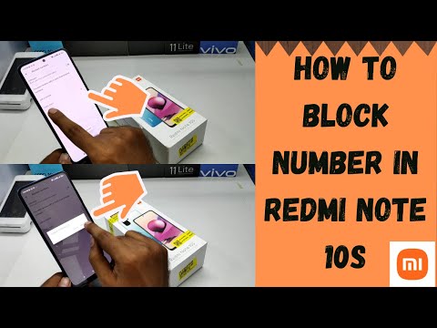 How to Block Number in Redmi Note 10S| How to Block Number on XIAOMI Redmi Note 10S