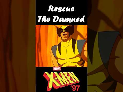 Marvel X-Men '97 : Jean Grey saves Cyclops and Wolverine in the nick of time #shorts