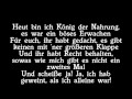 Genetikk - Solang ich Träume hab (lyrics) 