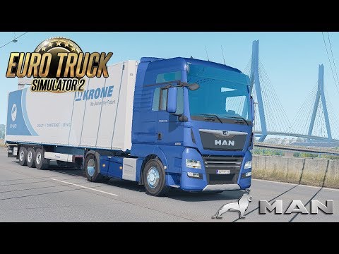 Euro Truck Simulator 2 - MAN TGX Euro 6 - Bremen To Hamburg