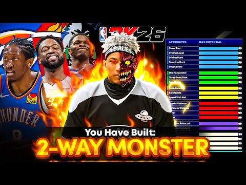 THIS DEMIGOD BUILD is THE NEW META of NBA2K26(0 CAP BREAKERS)