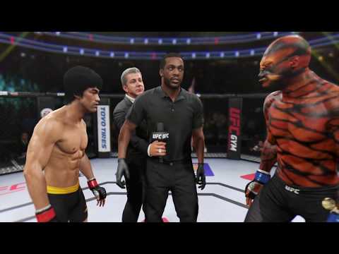 Bruce Lee vs. Python (EA Sports UFC 2) - Epic Battle 💯 🐲 - Dragon Fights 🐉