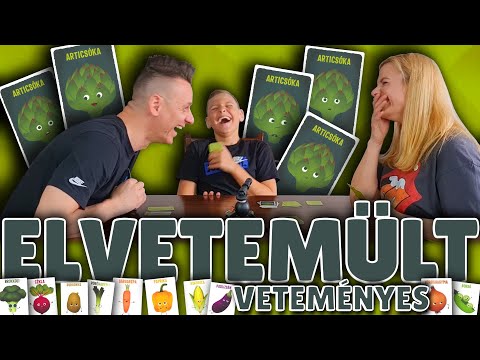 Elvetemült veteményes társasjáték  - Nézz fel!