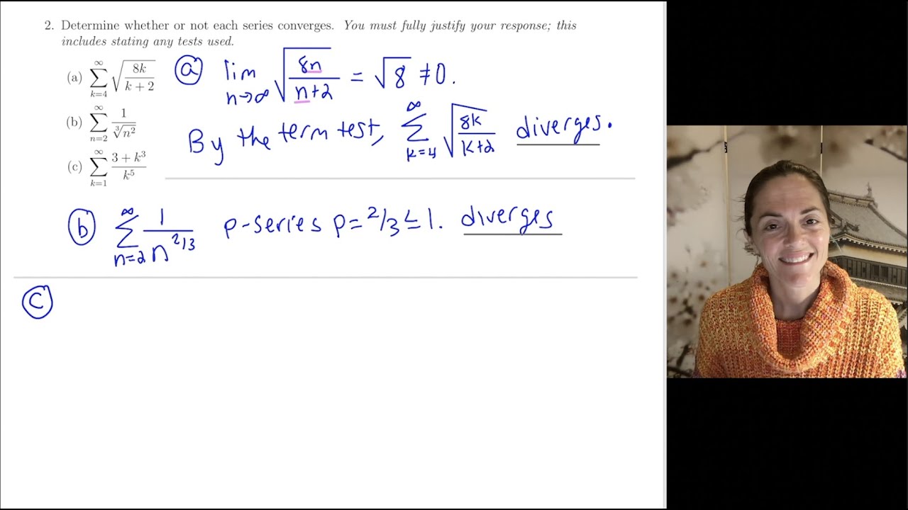 Calculus II: Quiz 4 Extra Practice