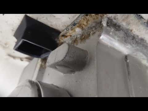 Anchor winch inspection and issues found.