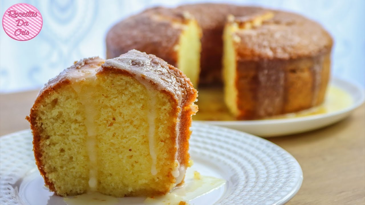 BOLO DE LARANJA COM CALDA PERFEITO & ZERO LACTOSE | RECEITAS DA CRIS