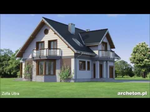 Projekt domu Zofia Ultra - archeton.pl