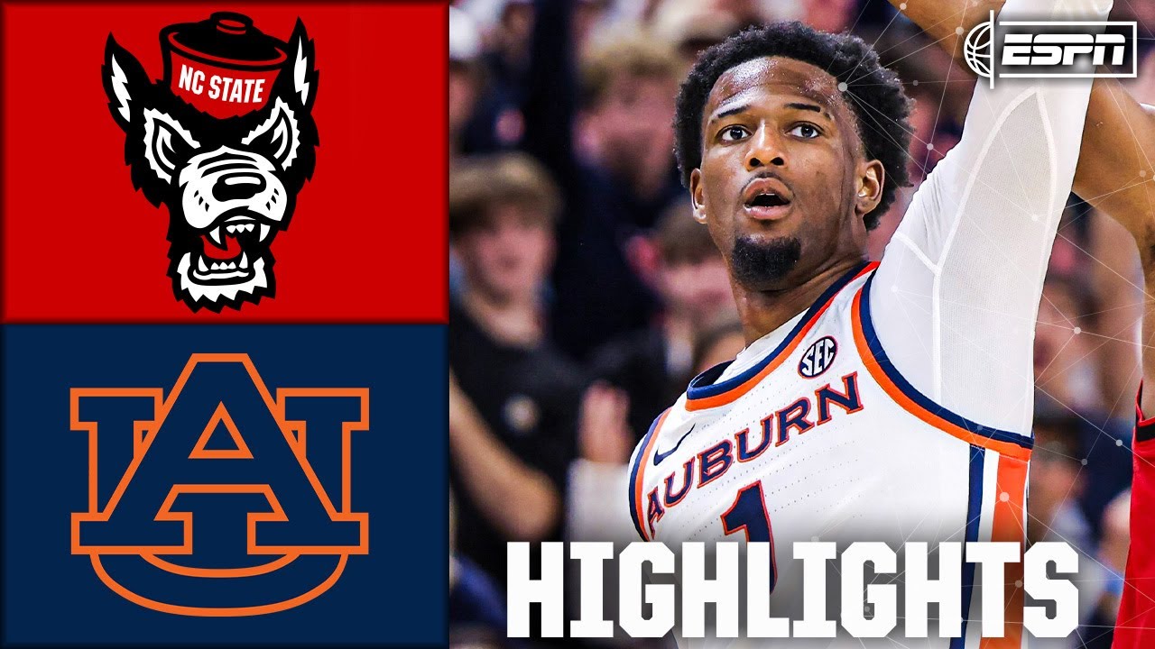 NC State Wolfpack vs. Auburn Tigers | Full Game Highlights | ESPN College Basketball