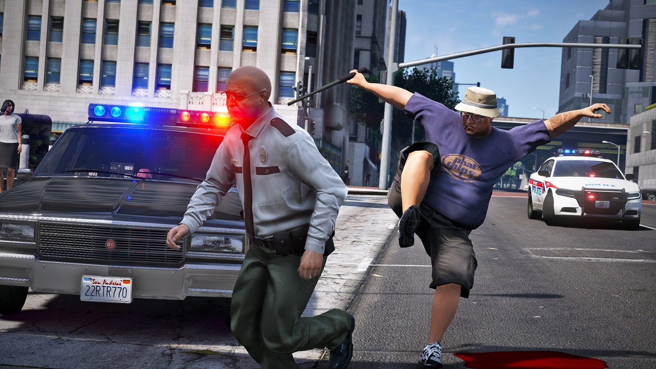 He Had Enough of This Fake Cop in GTA RP