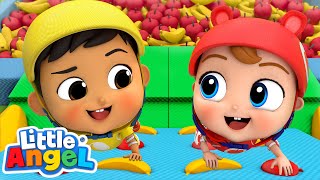 Apples and Bananas Playground Competition | @LittleAngel Kids Songs &amp; Nursery Rhymes