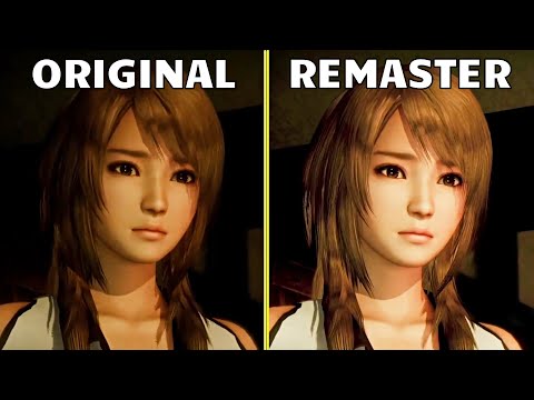 Fatal Frame 5 Maiden of Black Water Remaster Vs Original Graphics Comparison