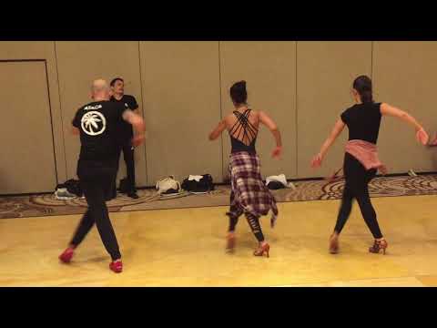 Adolfo Indacochea Mambo Shines Workshop Feat. Ataca Jorge Burgos @ Los Angeles BKS Festival 2017