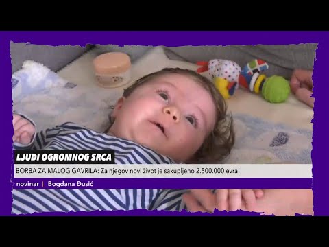 MAJKA MALOG GAVRILA: Presrećna sam što je moj sin dobio novu šansu