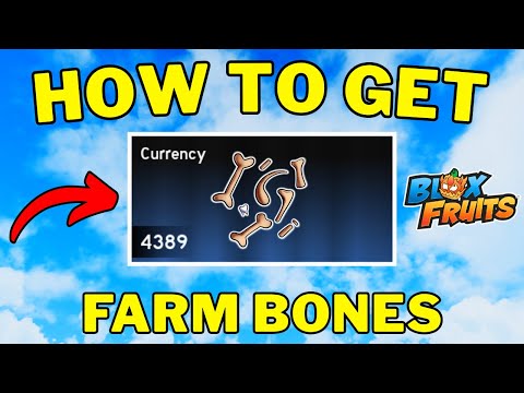 How To Get Bones in Blox Fruits | Fastest Way To Get Bones in Blox Fruits