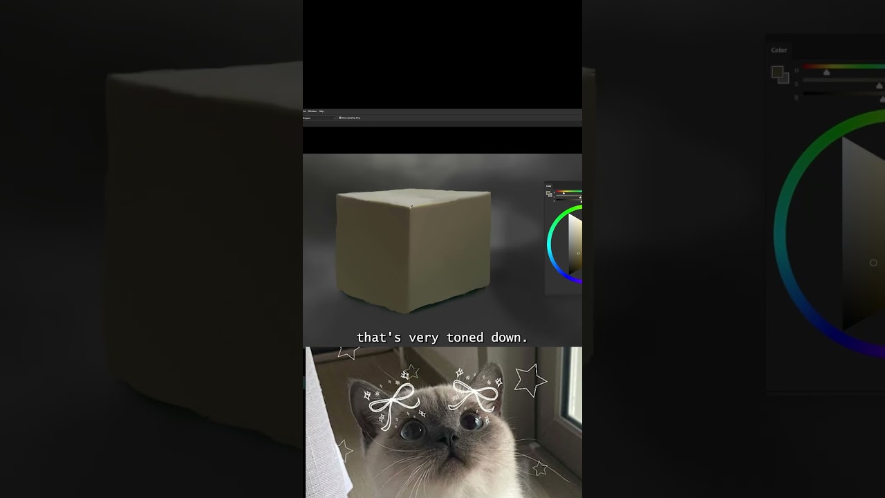 Render a cube in 32 seconds