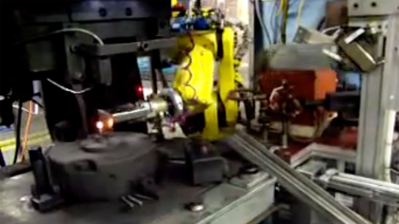Robotic Automation in a Forging Press