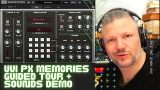 Video thumbnail for @UVI PX Memories - Guided tour of this MemoryMOOG LAMM soundbank by Nu-Trix The Synth Guy