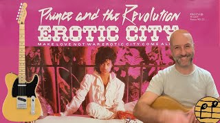Prince Improvised This Funk Rock Guitar Intro to Erotic City