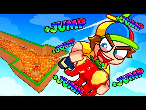 Getting INFINITE JUMP in Survive Lava For Brainrots...