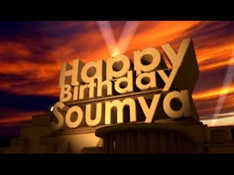 Happy Birthday Soumya