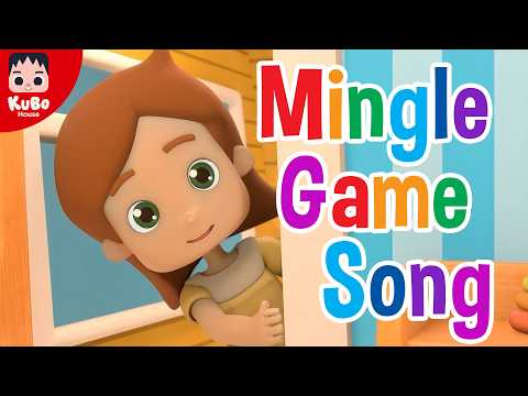 Mingle Game Song 'Round and Round' (Squid Game) | Nursery Rhymes (Kubo House)