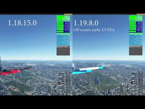 Flight Simulator VS Google Earth