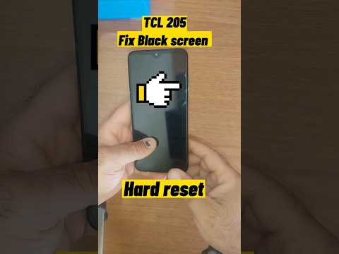 👉TCL 205 fix black screen✅👏#tips #tricks #tcl